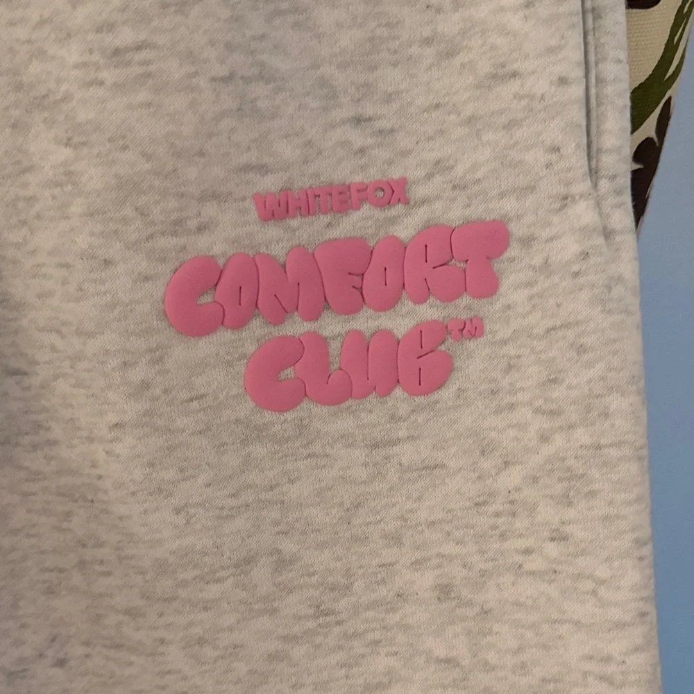 White Fox Boutique Light Gray/Mist Joggers - Picture 2 of 5